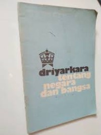Driyarkara Tentang Negara dan Bangsa