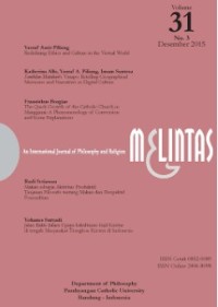 Melintas : An International Journal of Philosophy and Religion Volume 31 Nomor 3 Desember 2015