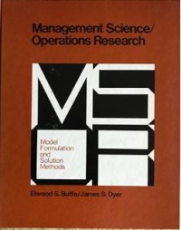 Management Science / Operations Research