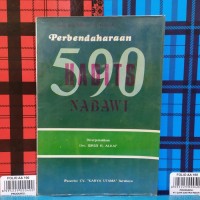 Image of Perbendaharaan 590 Hadits Nabawi Hadits Yang Berhubungan Bermacam-macam Aspek Kehidupan Masyarakat Hukum-Akhlak-Doa Laranga-Anjuran dan Lain-lain