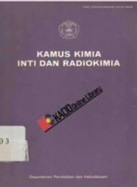 Kamus Kimia Inti dan Radiokimia