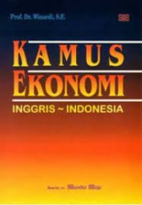 Kamus Ekonomi (Inggris-Indonesia)