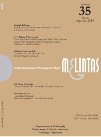Melintas : An International Journal of Philosophy and Religion Volume 35 Nomor 1 Agustus 2019