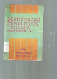 Metodologi Penelitian Agama: Sebuah Pengantar