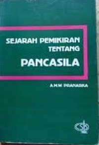 Image of Sejarah Pemikiran Tentang Pancasila