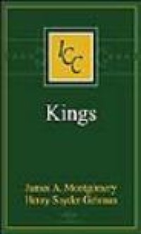 A Critical and Exegetical Commentary on the Books of Kings